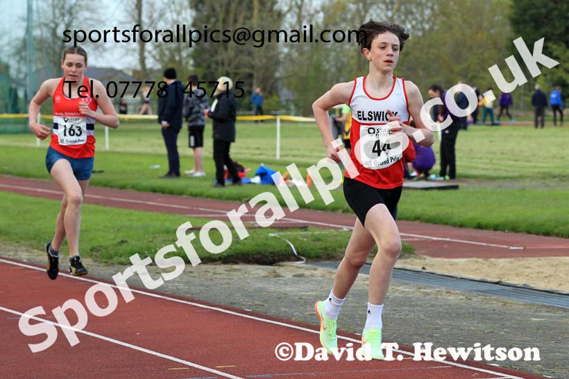 1500 metres, 2023 NE Grand Prix 1, Monkton. Photo: David T. Hewitson/Sports for All Pics